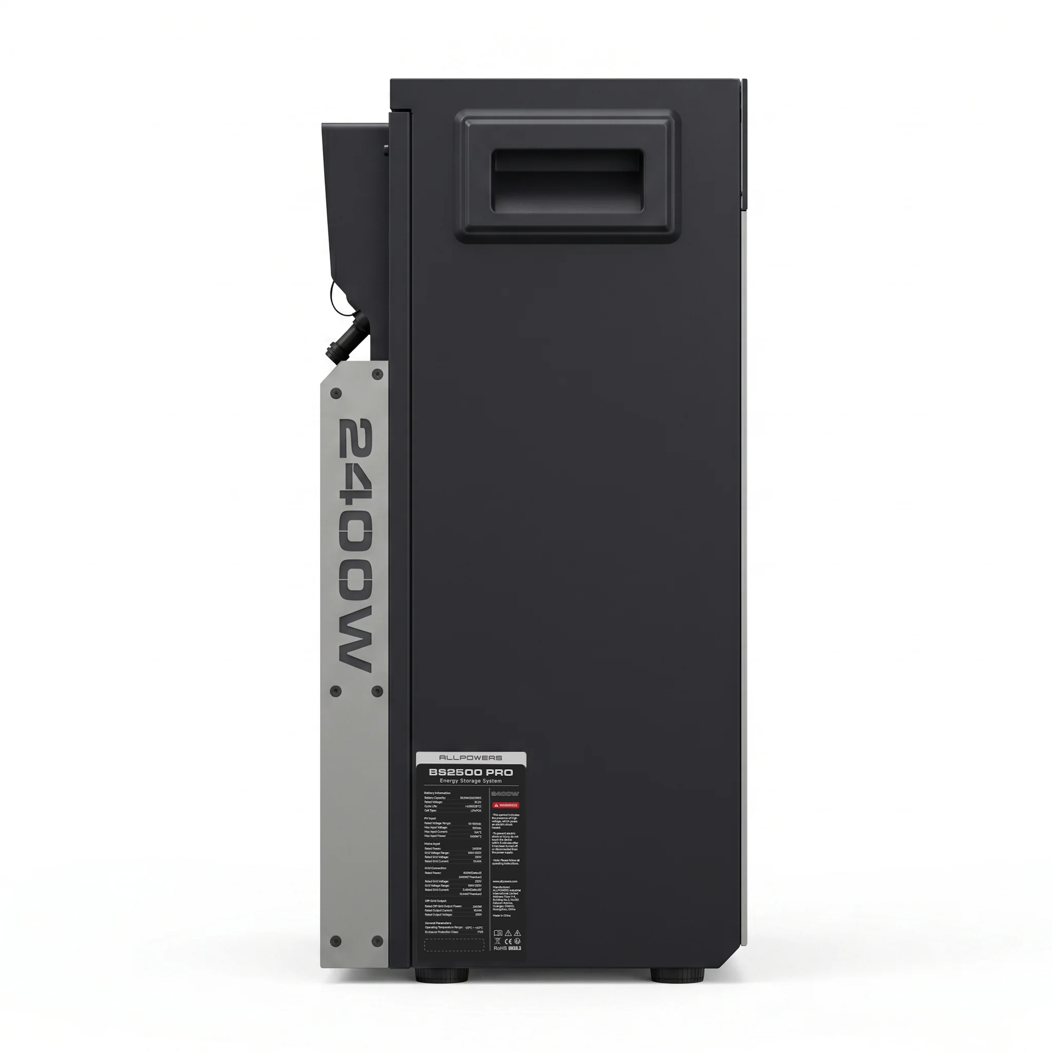 ALLPOWERS BS2500 PRO-Almacenamiento en baterías para el hogar con control inteligente de tarifas - Image 5