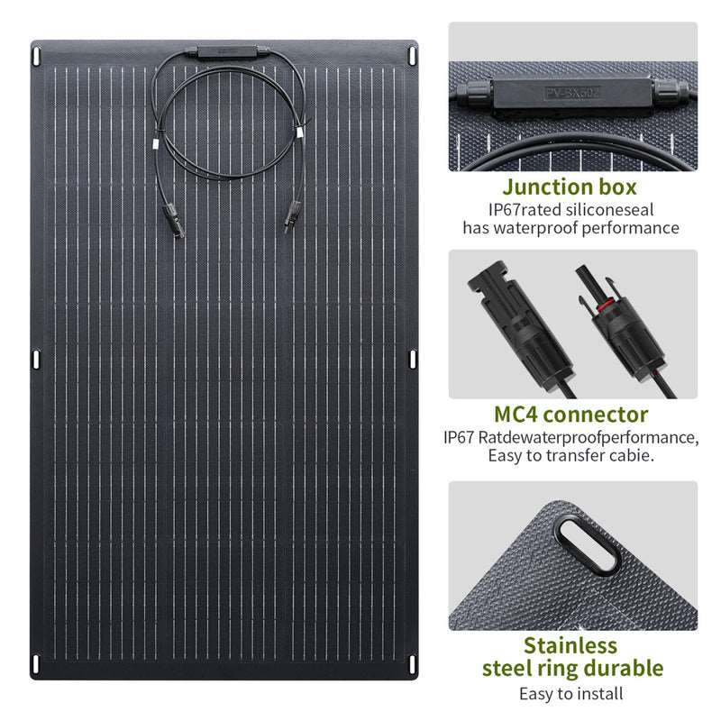 ALLPOWERS Generador Solar 1500W( S1500 + SF100 Panel Solar Flexible 100W) - Image 8