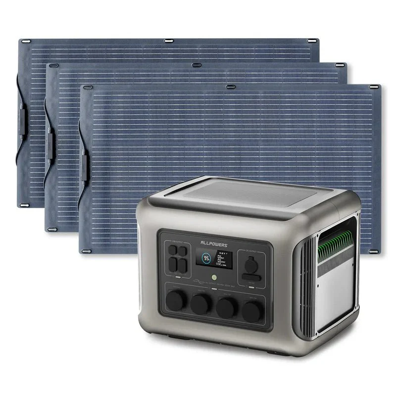 ALLPOWERS Generador Solar 1800W (R1500 + SF100 Panel Solar Flexible 100W) - Image 10
