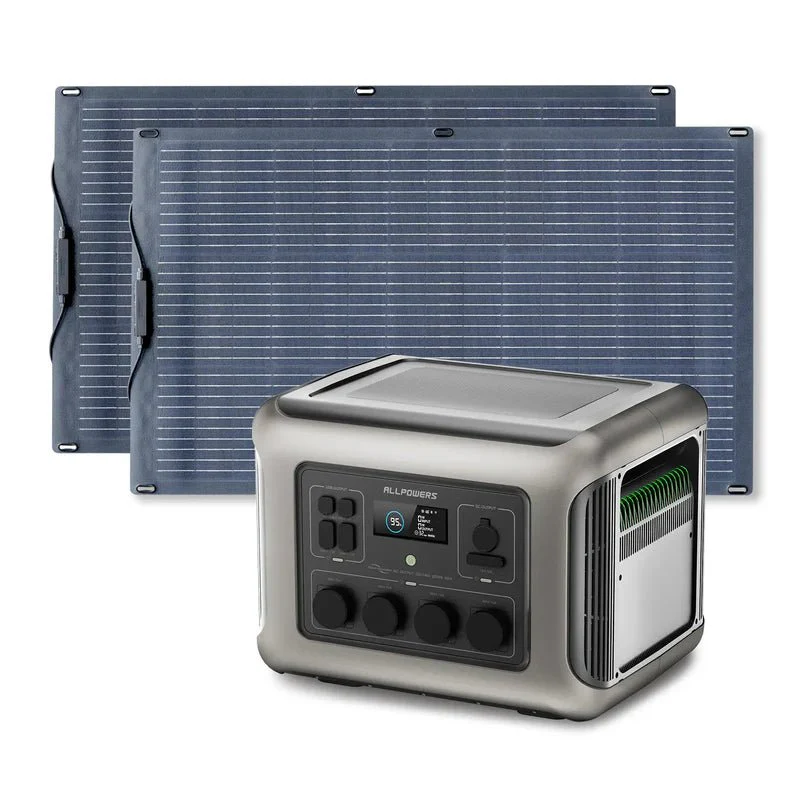 ALLPOWERS Generador Solar 1800W (R1500 + SF100 Panel Solar Flexible 100W) - Image 12
