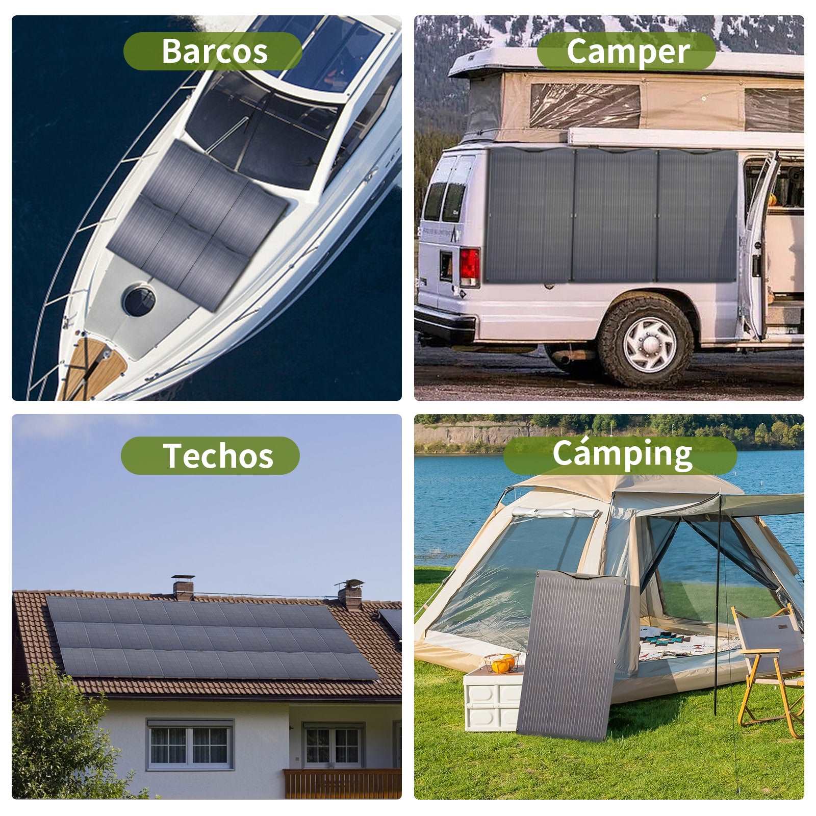 ALLPOWERS Generador Solar 1800W (R1500 + SF100 Panel Solar Flexible 100W) - Image 9