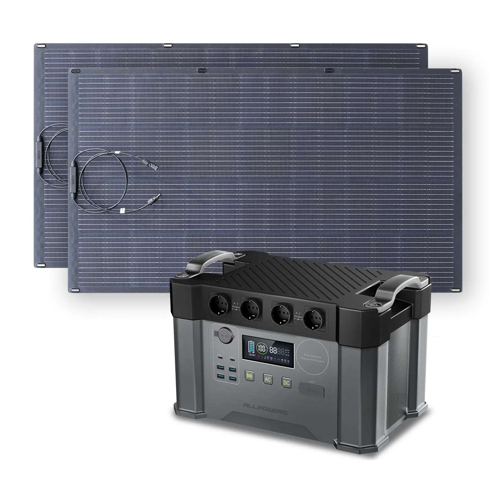 ALLPOWERS Generador Solar 2000W ( S2000 + SF200 Panel Solar Flexible 200W) - Image 11