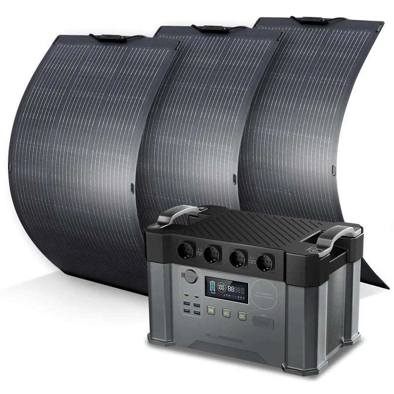ALLPOWERS Generador Solar 2400W (S2000 Pro + SF100 Panel Solar Flexible 100W) - Image 12