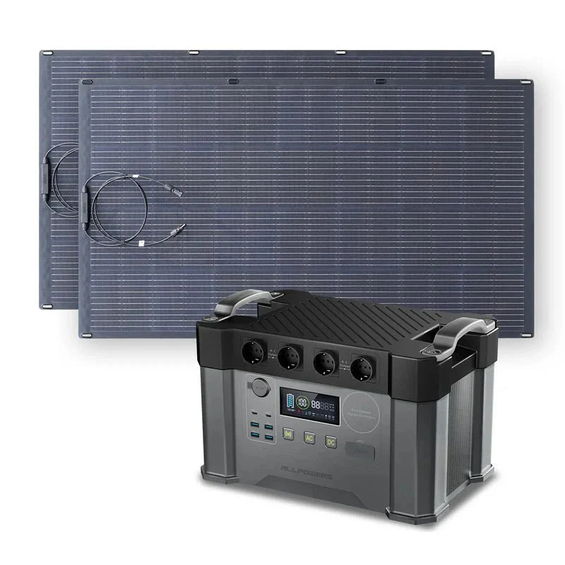 ALLPOWERS Generador Solar 2400W (S2000 Pro + SF200 Panel Solar Flexible 200W) - Image 11