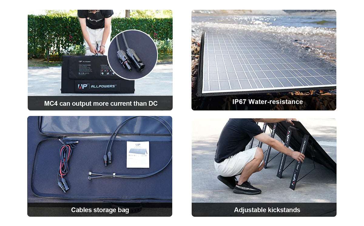 ALLPOWERS Generador Solar 2400W (S2000 Pro + SP037 Panel Solar  400W) - Image 11