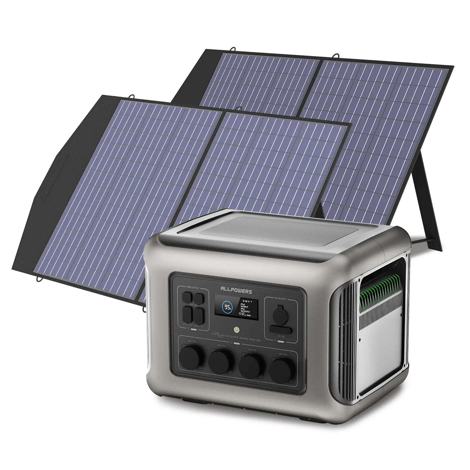 ALLPOWERS Generador Solar 2500W (R2500\R2500 V2 + SP027 Panel Solar 100W) - Image 13