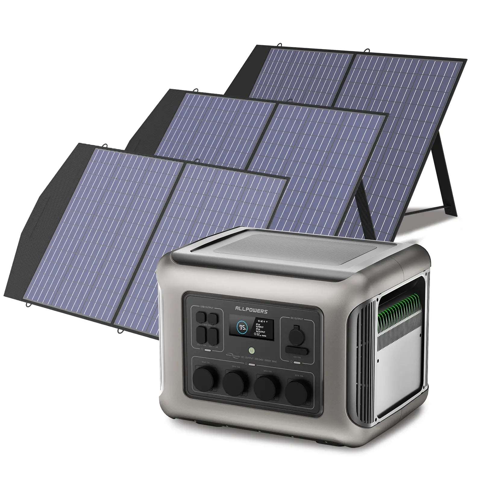 ALLPOWERS Generador Solar 2500W (R2500\R2500 V2 + SP027 Panel Solar 100W) - Image 14