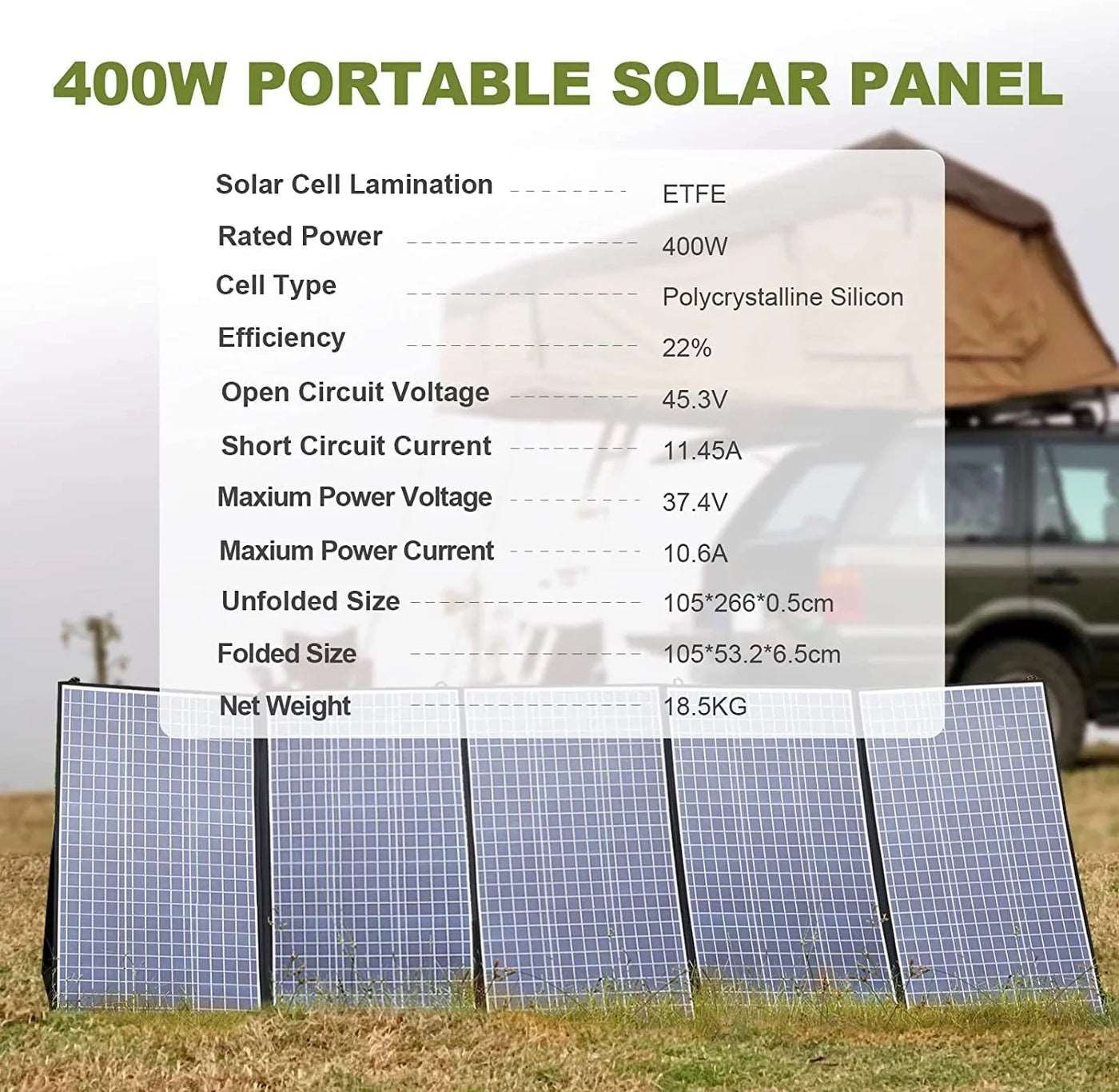 ALLPOWERS Generador Solar 2500W (R2500\R2500 V2 + SP037 Panel Solar 400W) - Image 6