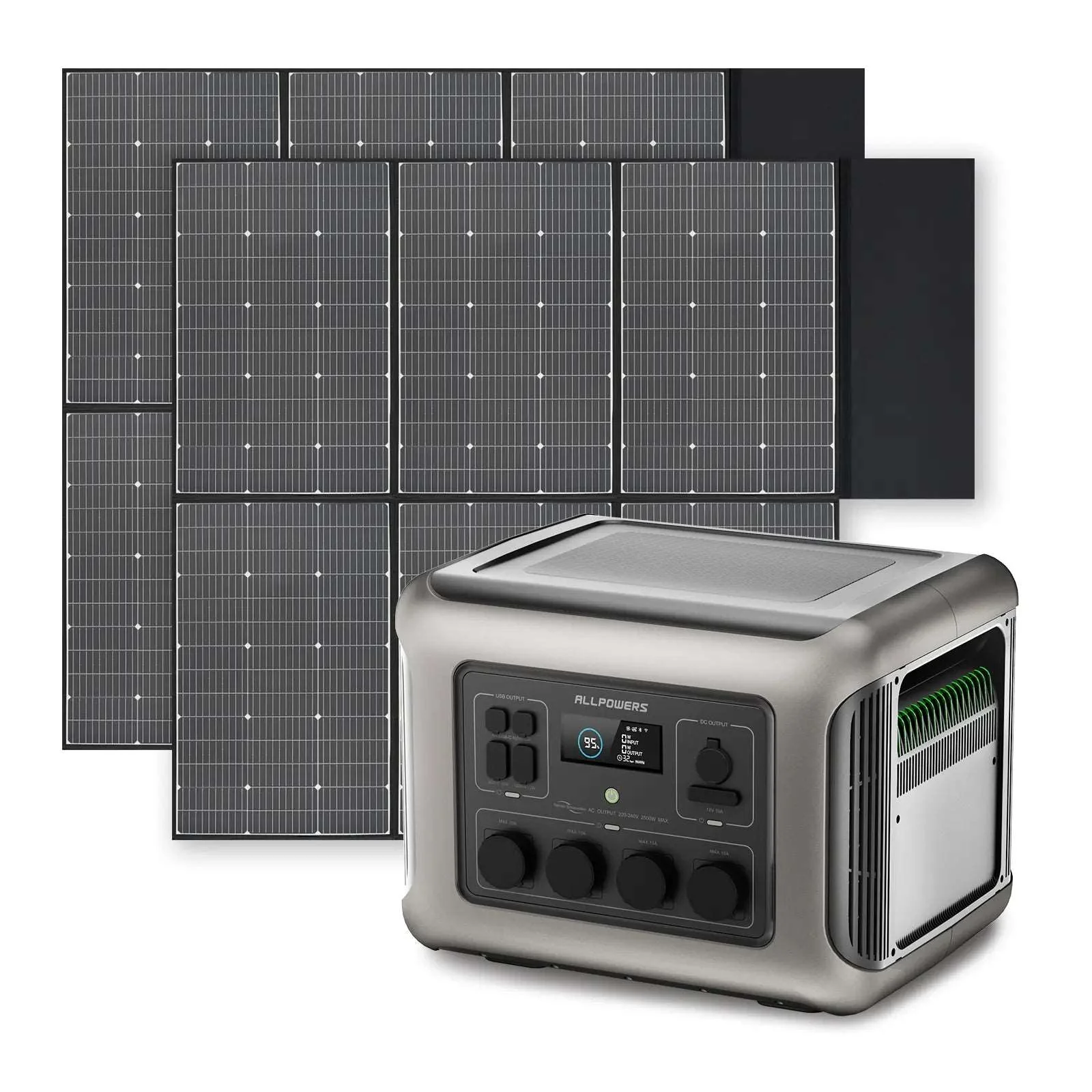 ALLPOWERS Generador Solar 2500W ( R2500\R2500 V2 + SP039 Panel Solar 600W) - Image 12