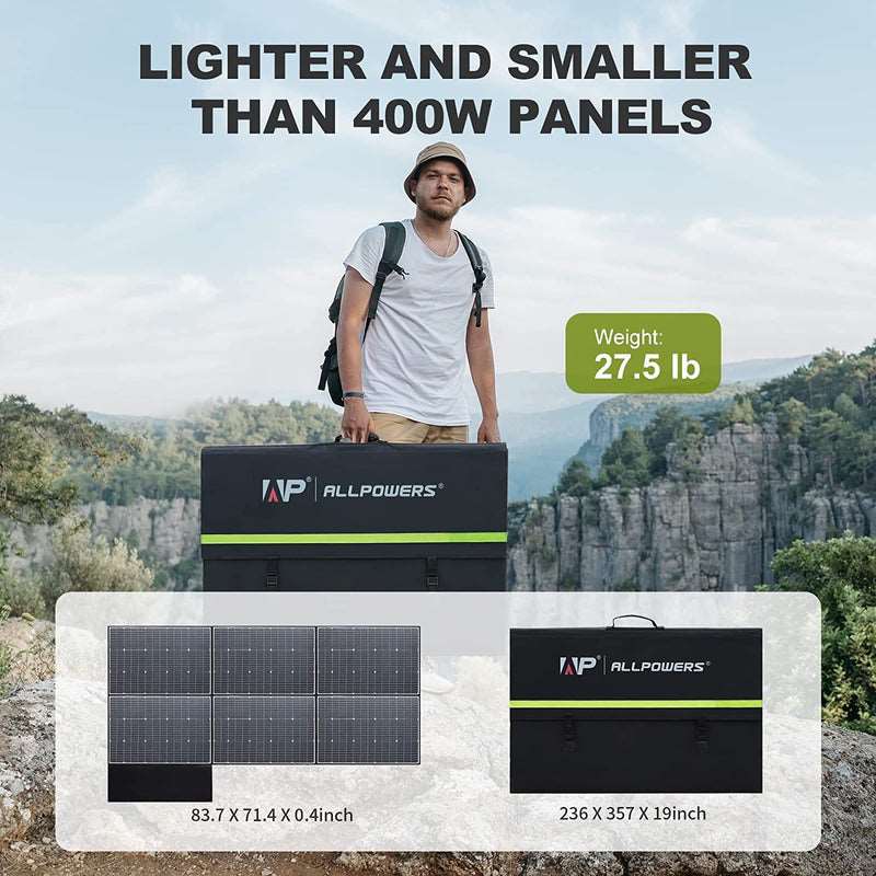 ALLPOWERS Generador Solar 2500W ( R2500\R2500 V2 + SP039 Panel Solar 600W) - Image 6