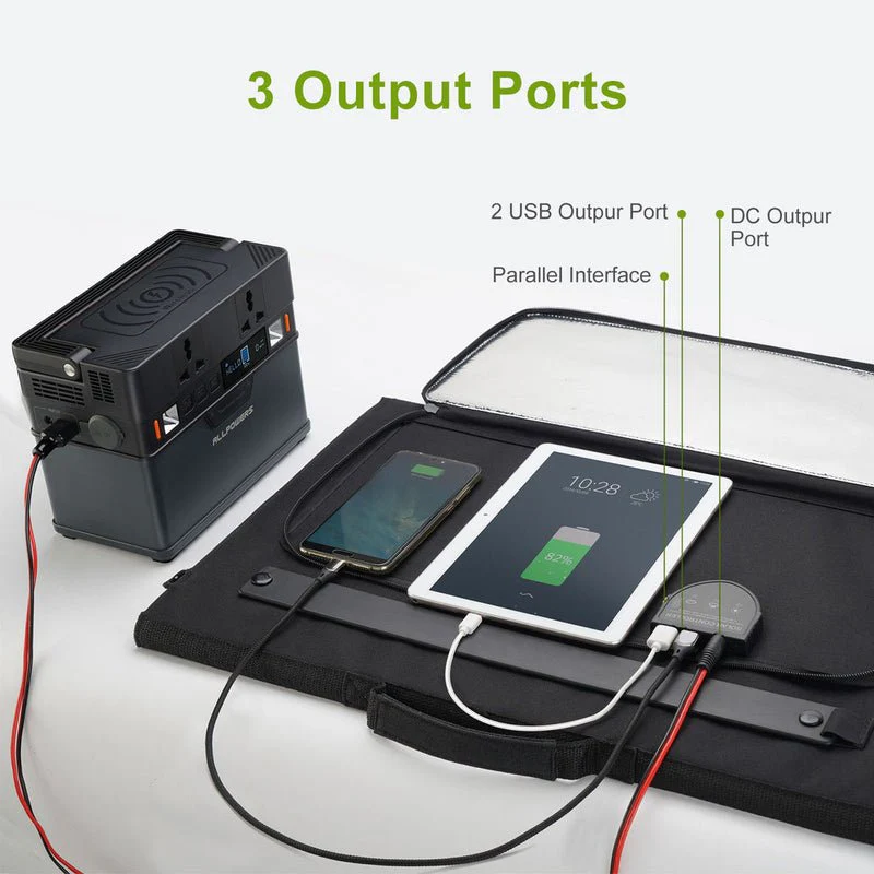 ALLPOWERS Generador Solar 300W (S300 Plus + SP020 Panel Solar 60W) - Image 5