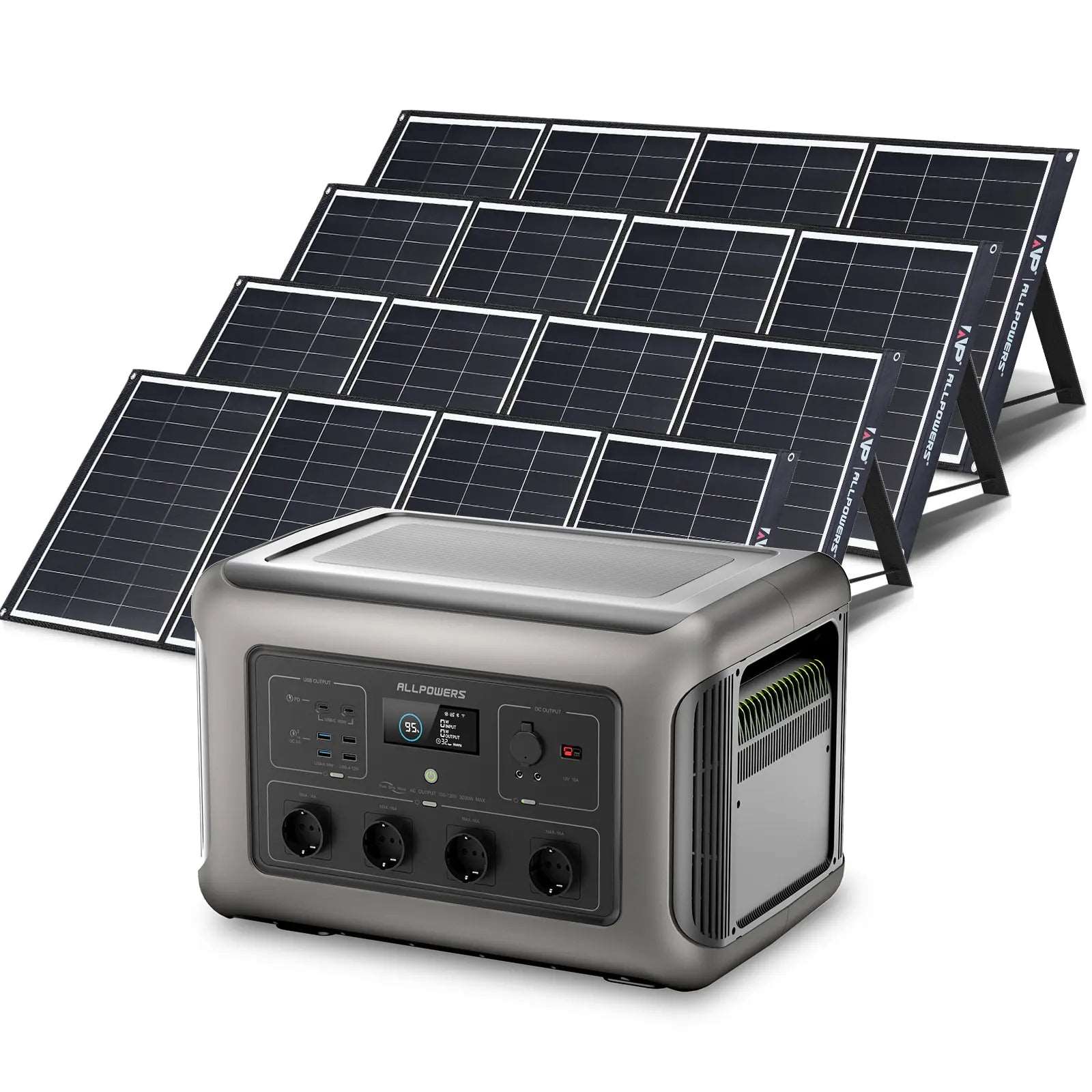 ALLPOWERS Generador Solar 3500W (R3500 + SP035 Panel Solar 200W) - Image 11