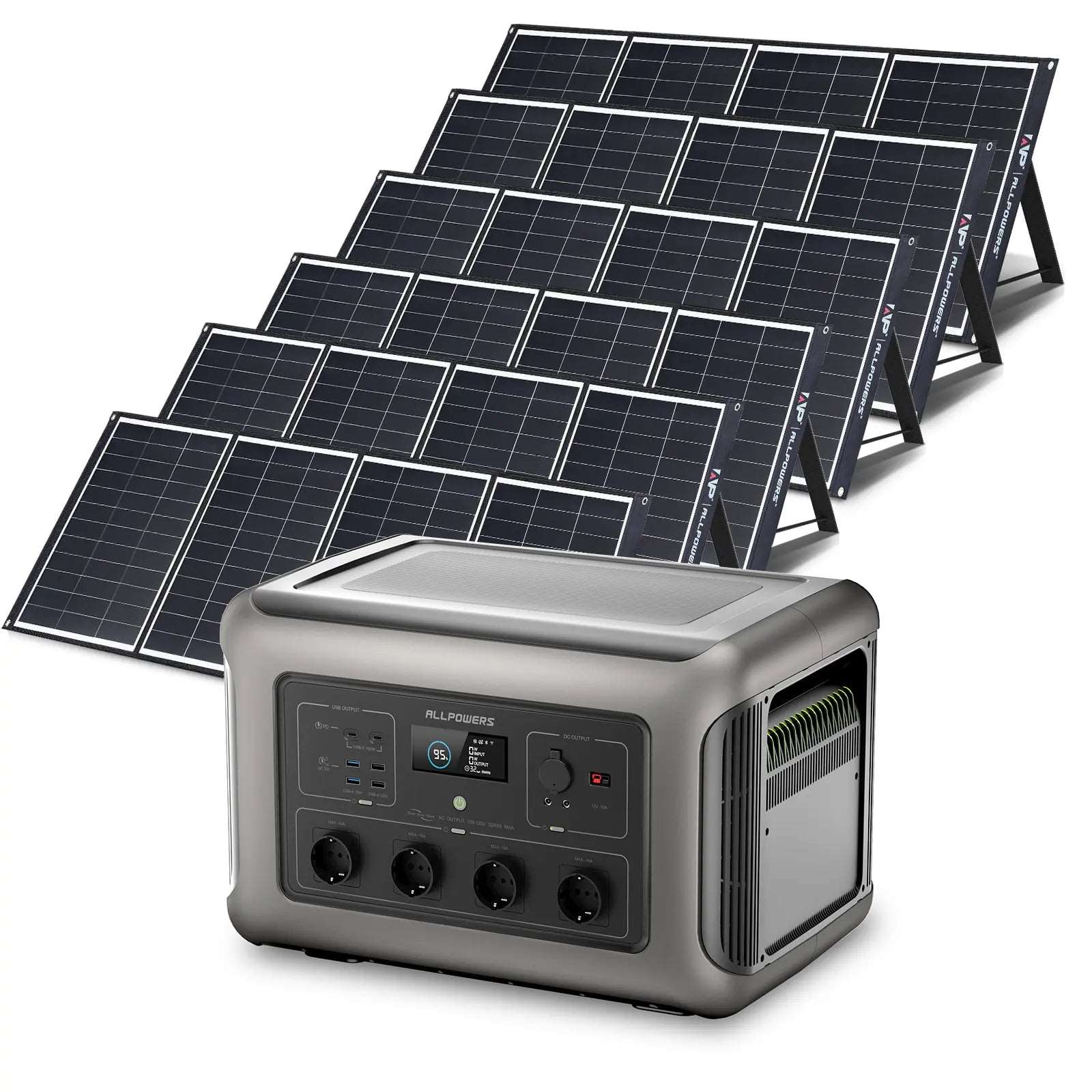 ALLPOWERS Generador Solar 3500W (R3500 + SP035 Panel Solar 200W) - Image 12