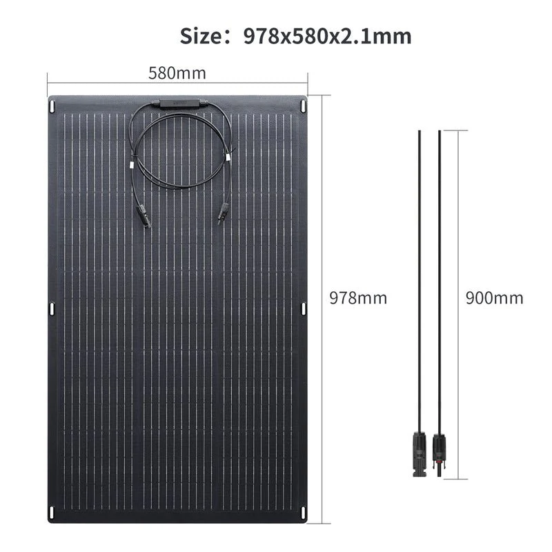 ALLPOWERS Generador Solar 600W (R600 + SF100 Panel Solar Flexible 100W) - Image 9