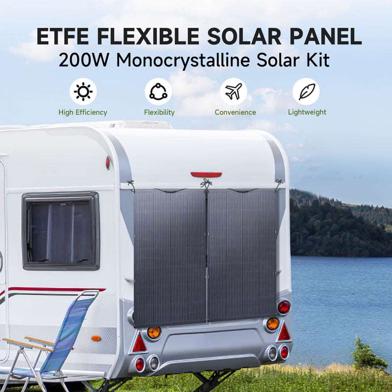 ALLPOWERS Generador Solar 600W (R600 +SF200  Panel Solar Flexible 200W) - Image 4