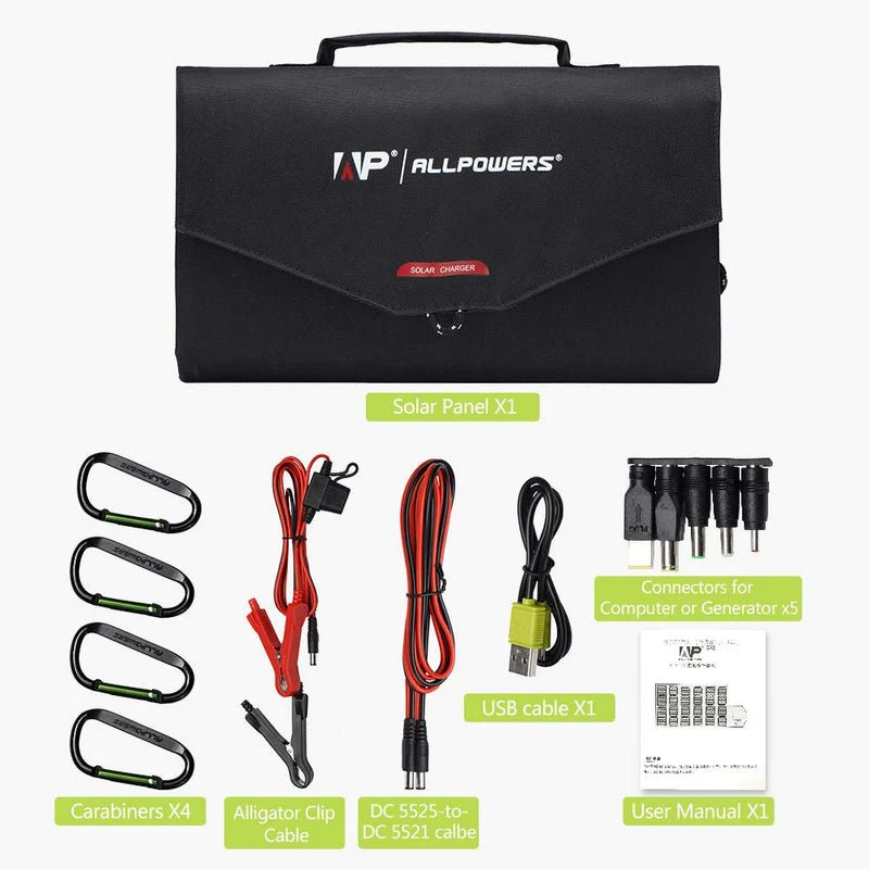 ALLPOWERS Generator Solar 200W (S200 + SP012 100W Panel Solar) - Image 11