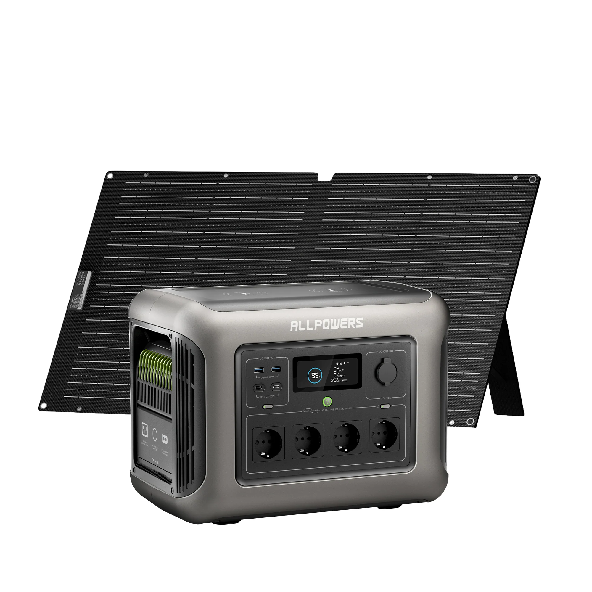 ALLPOWERS R1500 Estación de Energía Portátil 1800W 1152Wh LiFeP04 Batería - Image 15