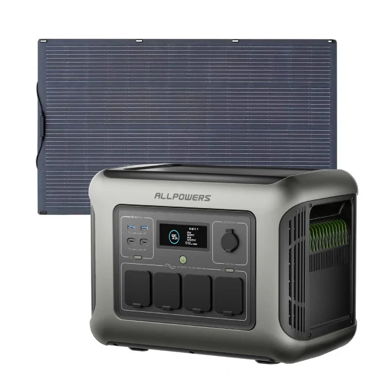 ALLPOWERS R1500 LITE Estación de Energía Portátil 1600W 1056Wh LiFeP04 Batería - Image 9