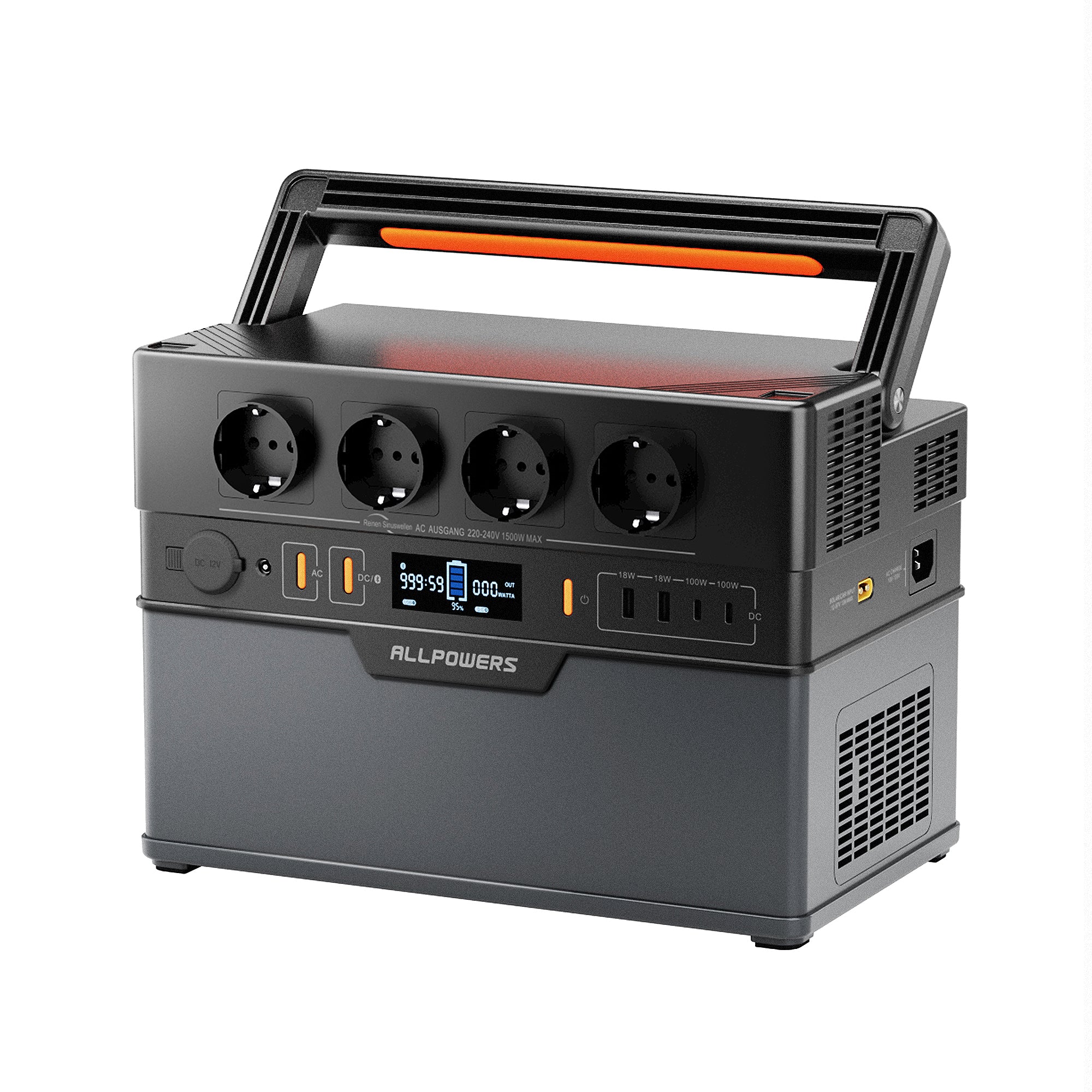 ALLPOWERS S1500 PLUS Estación de Energía Portátil 1500W 1092Wh - Image 3