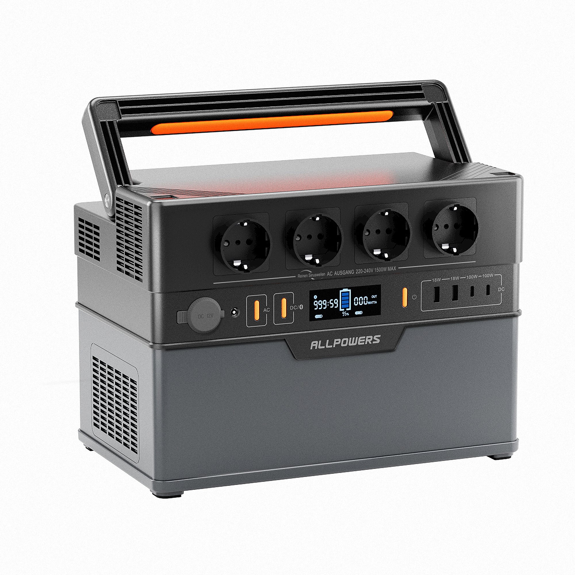 ALLPOWERS S1500 PLUS Estación de Energía Portátil 1500W 1092Wh - Image 4
