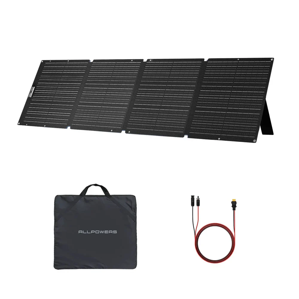 ALLPOWERS SOLAX SE200 Placa Solar Portátil Monocristalino 200W - Image 5