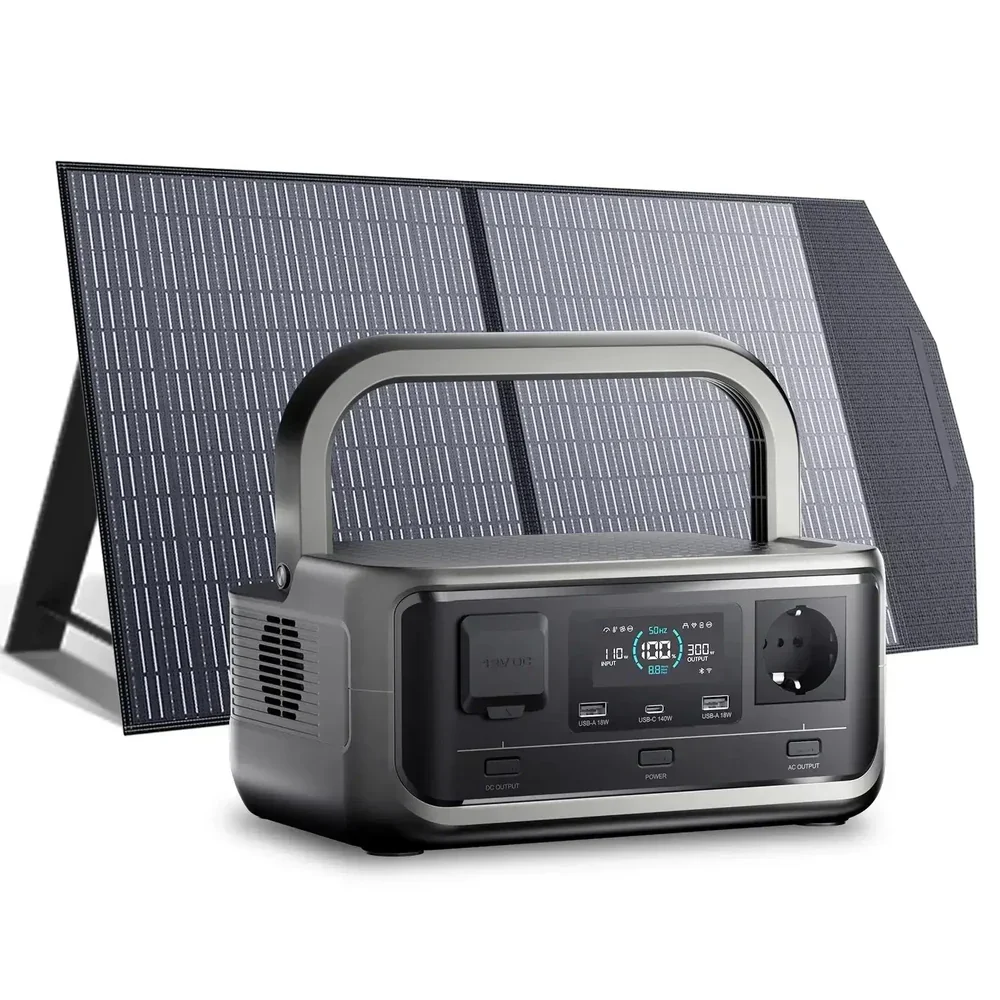 ALLPOWERS VOLIX P300 Estación de Energía Portátil 300W 256Wh LiFeP04 Batería - Image 12